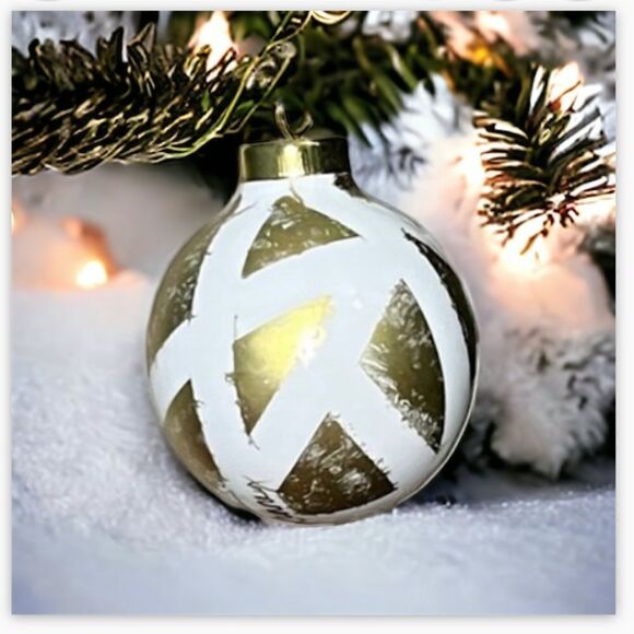 HANDCRAFTED Hand-Painted Porcelain Ornament - Picture 2 of 2